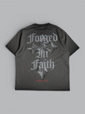 Forged in Faith Tee- Gray