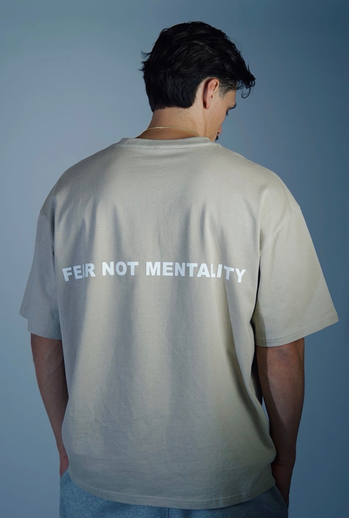 Performance “Oversized” Tee - Stone Beige