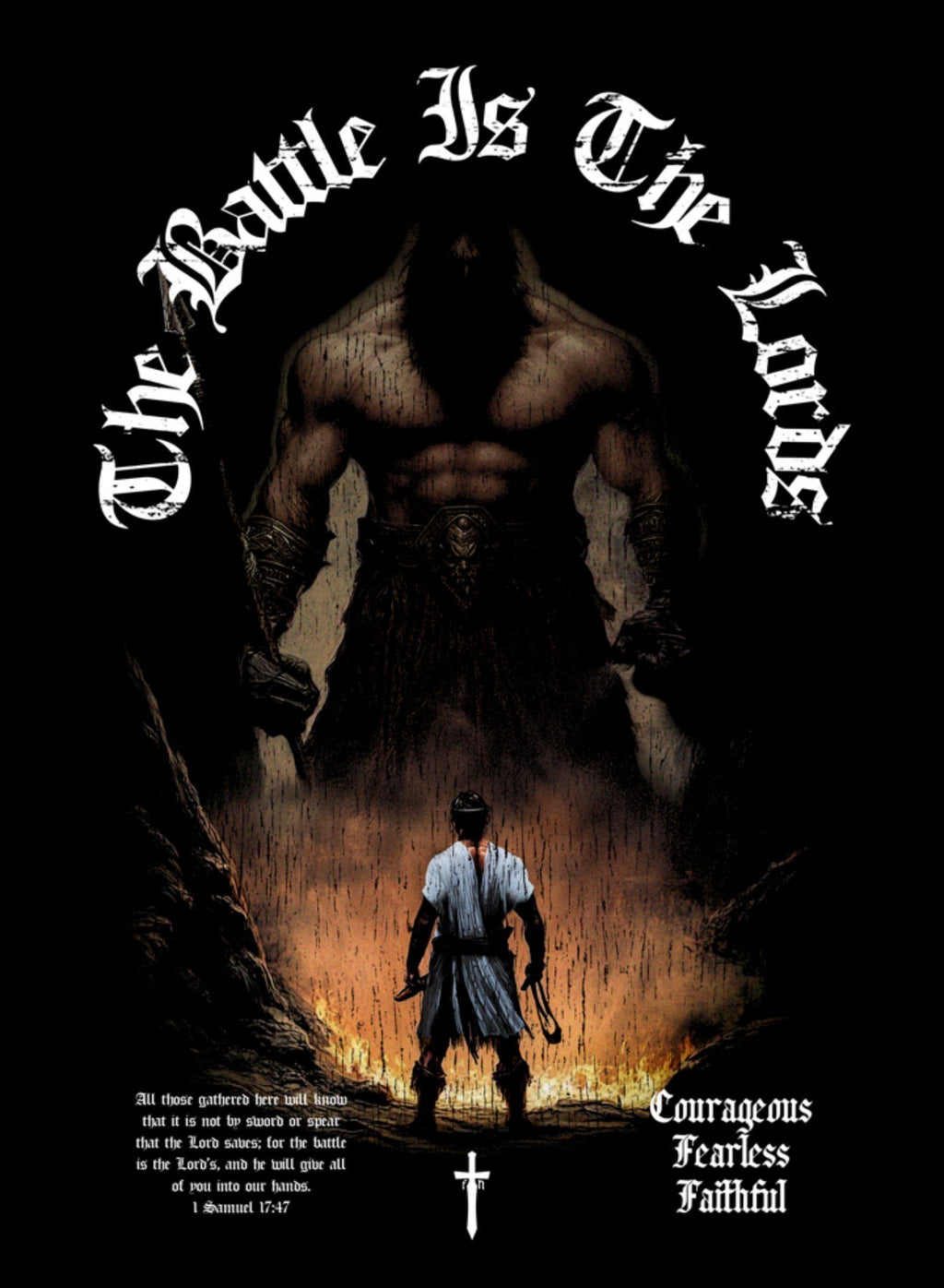 Lords Battle Tee Washed - Washed Black