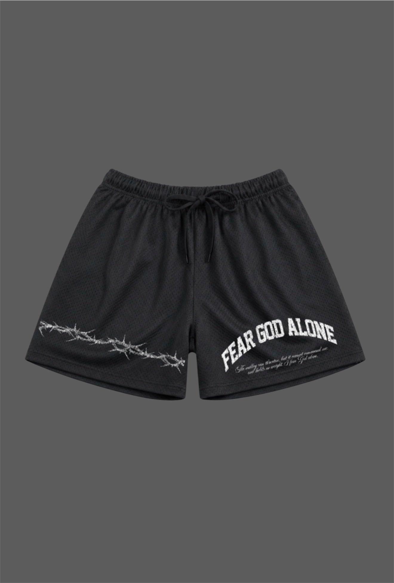 Fear God Alone Mesh Shorts - Black