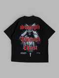 Strength Through Christ Tee- Black