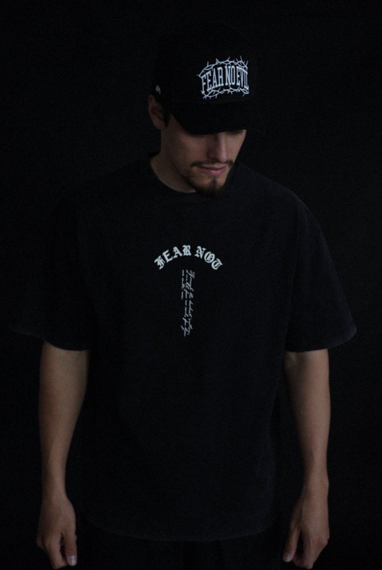 Fear No Flame “Premium” Tee - Fade Black