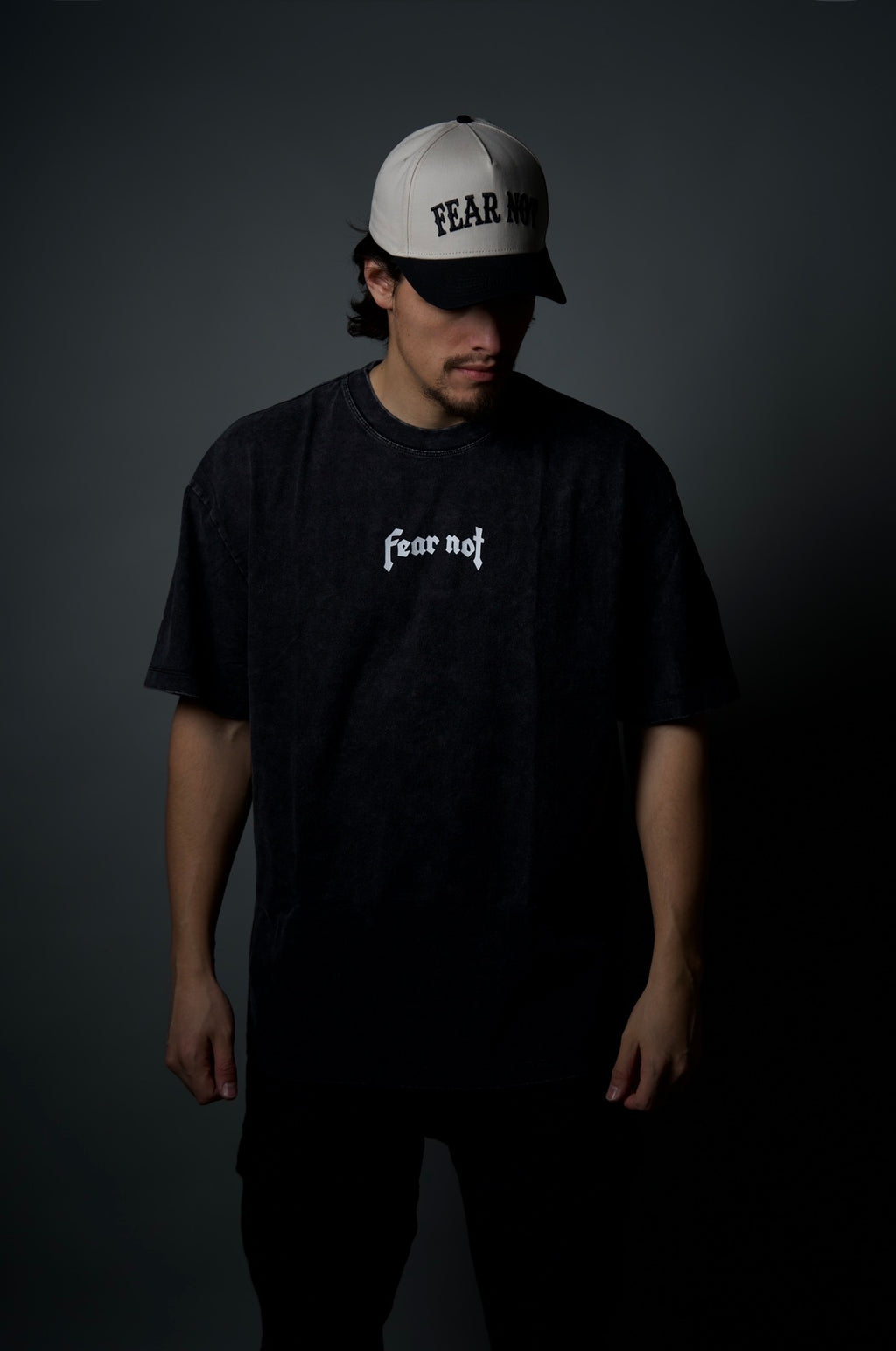 Fear Not Originals Tee - Washed Black