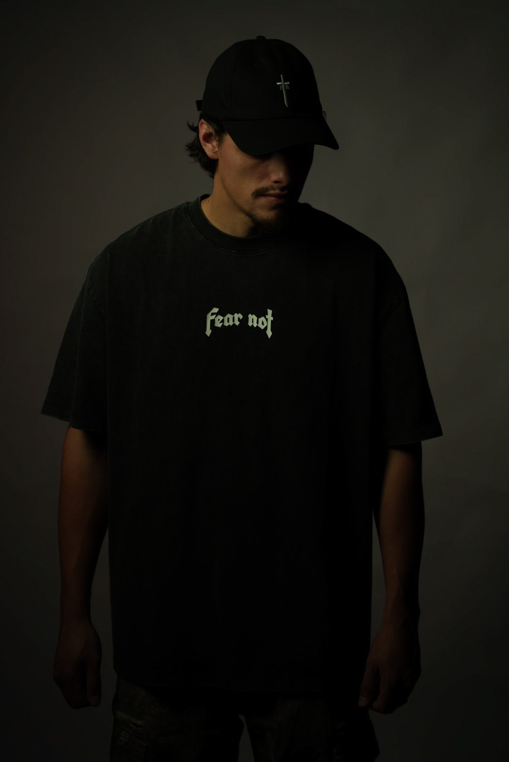Fear Not Originals Tee - Washed Black