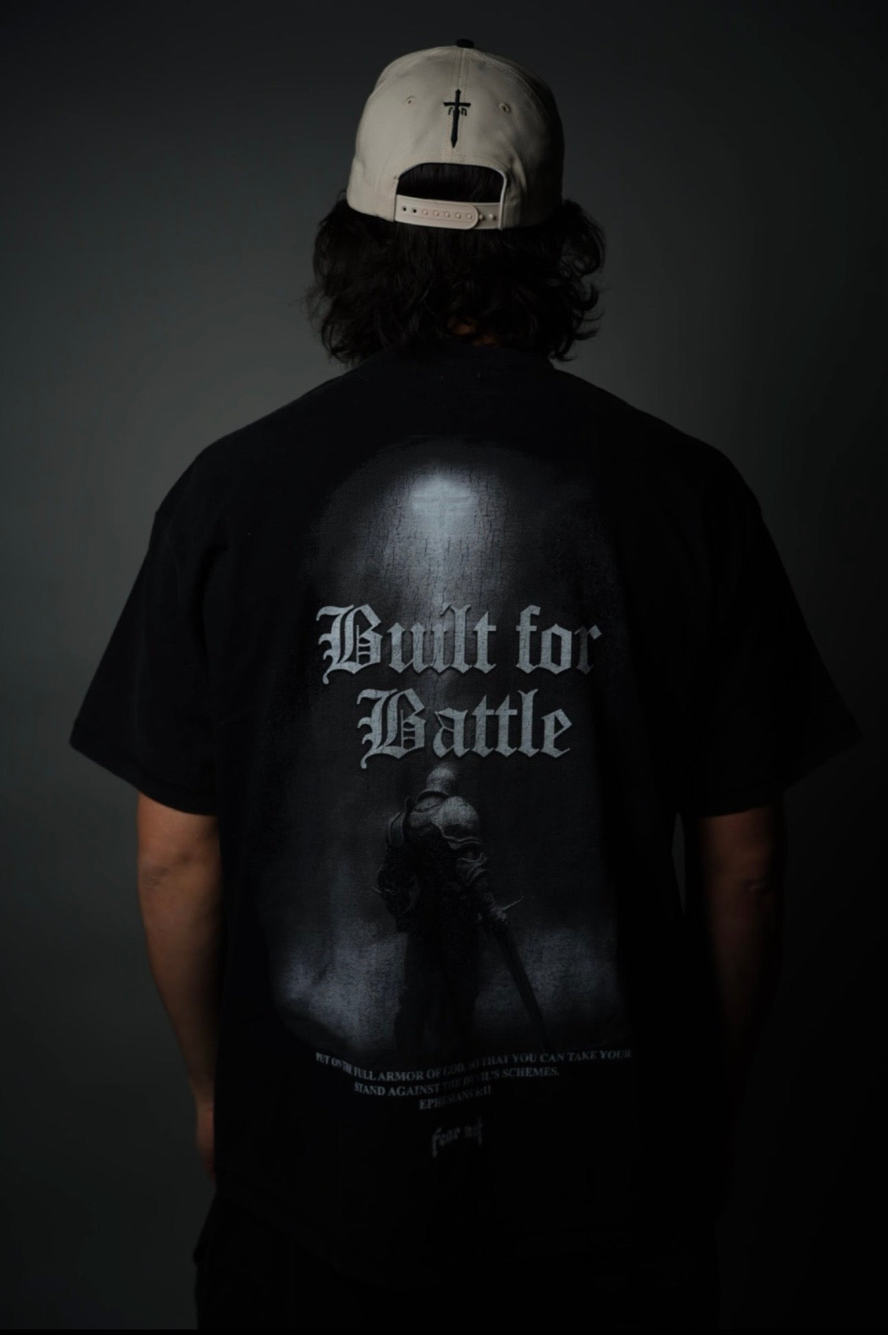 Built for Battle tee- Black