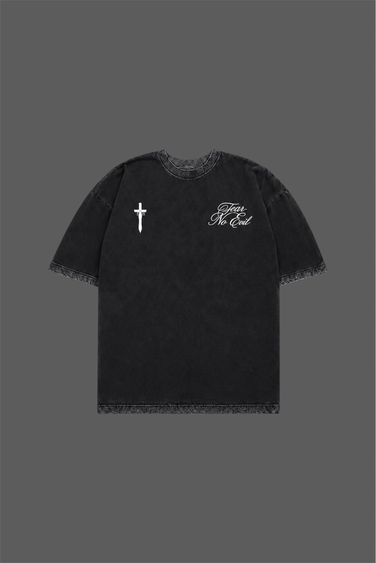 Through the Valley “Premium” Tee - Dark Grey – Fear not mentality