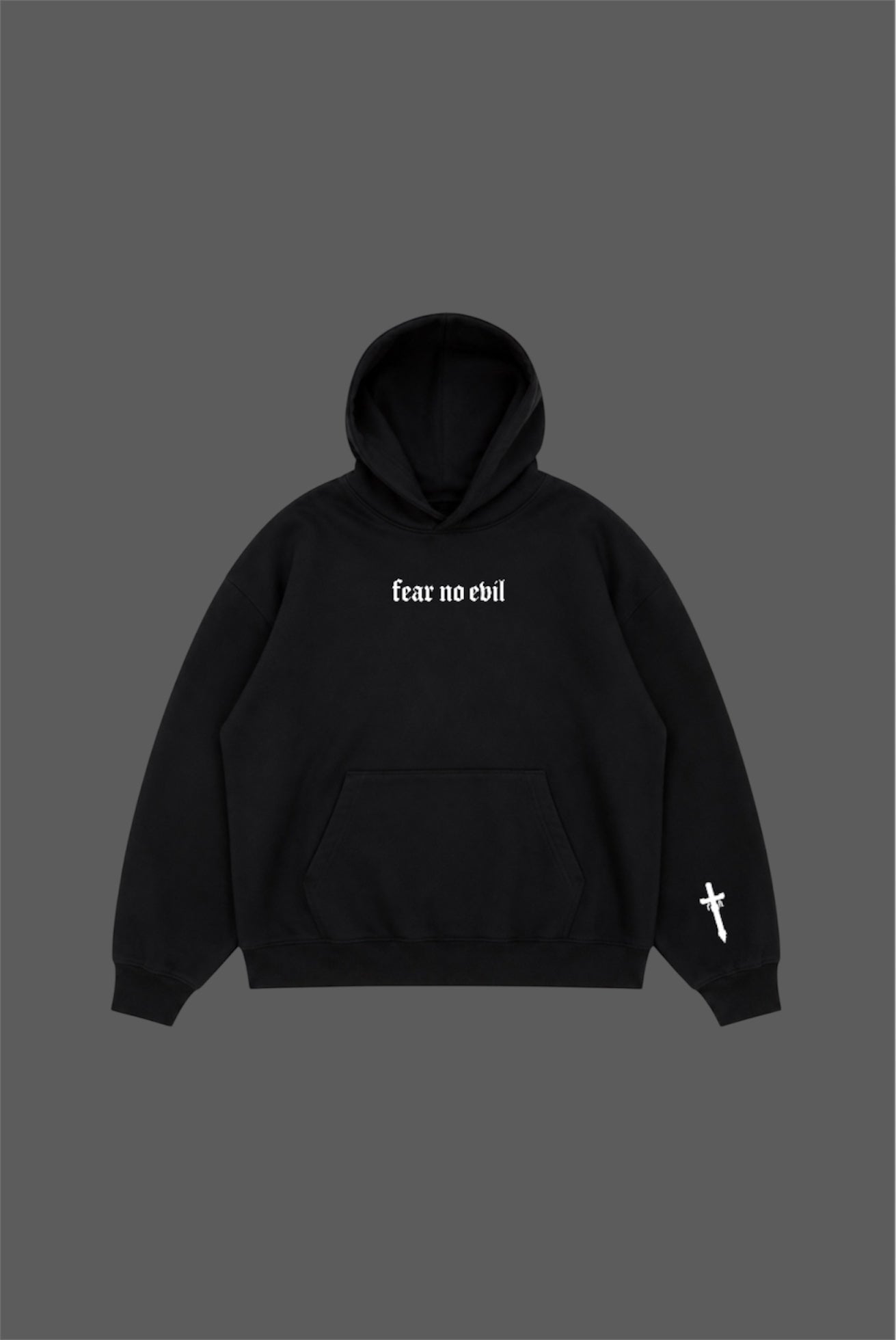 Fear No Evil Hoodie - Black