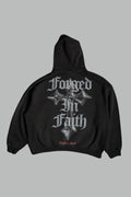 Forged in Faith Hoodie- Dark Grey