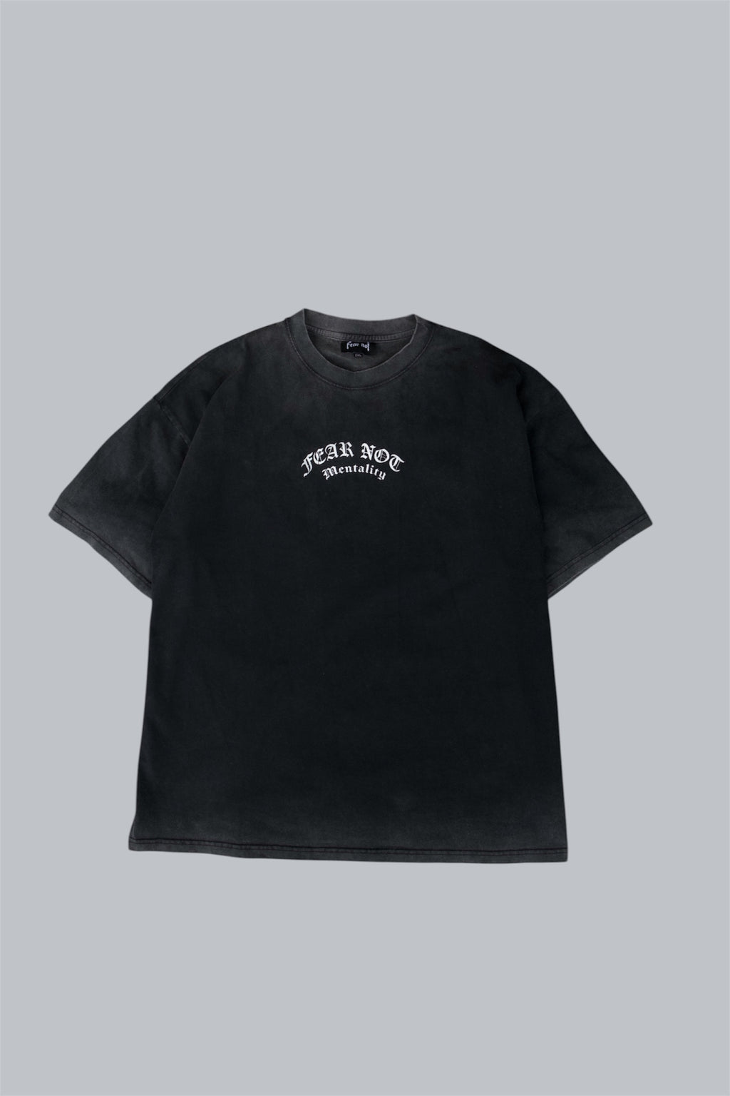“Jesus is King” tee - Fade Black