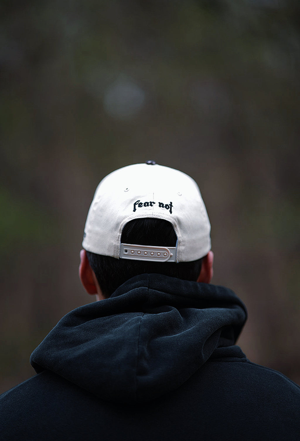 RISEN - “PREMIUM” SnapBack - Cream/ Woodland Camo