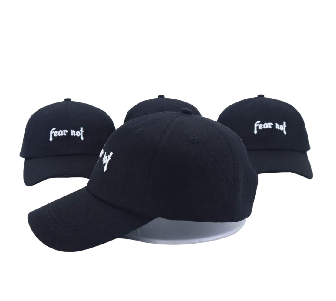 Fear Not Dad Hat - Black