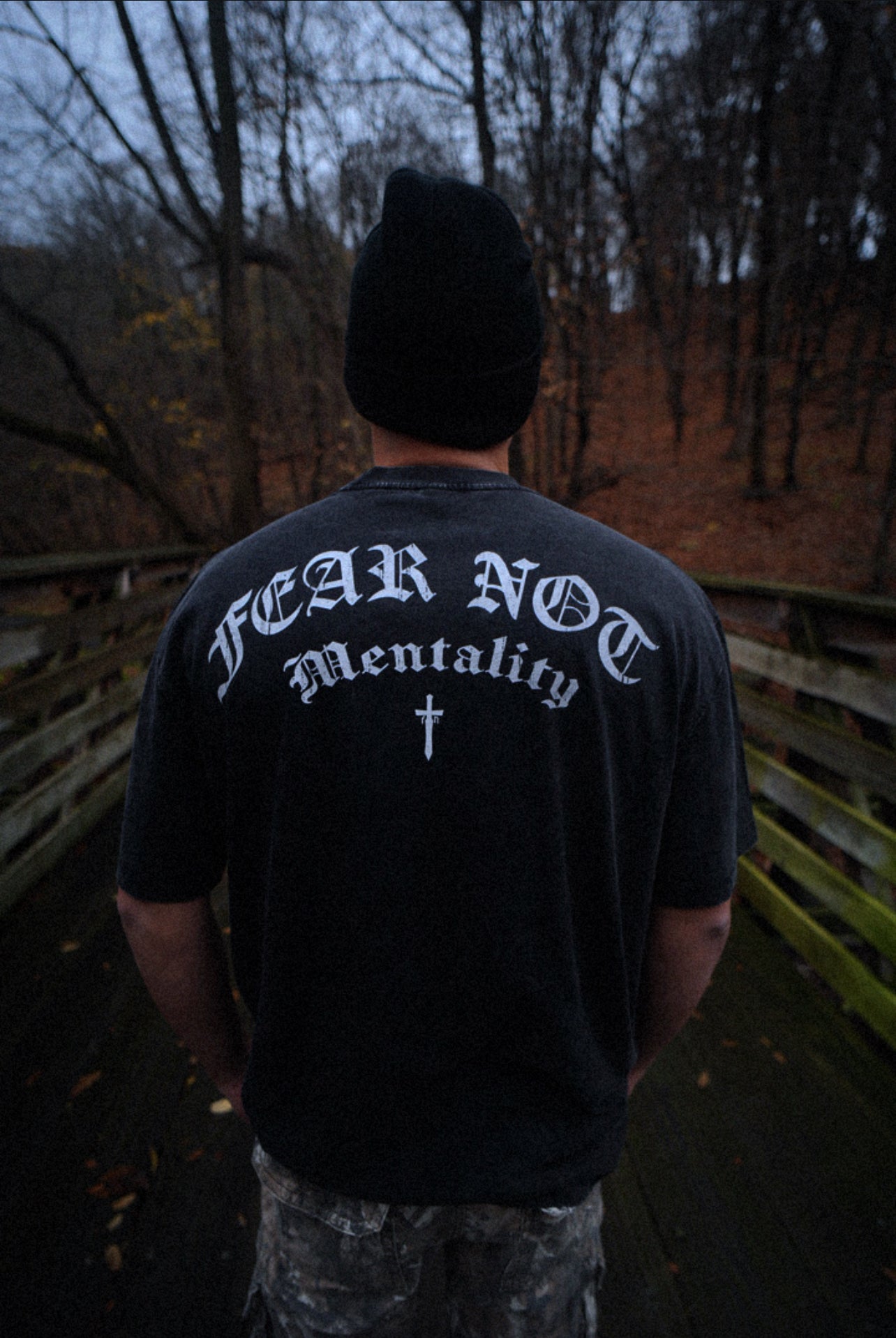 Fear No Evil "PREMIUM" Tee - Washed Black